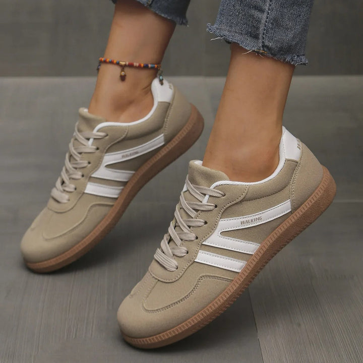 Magda | Sneakersy Damskie Niskie Sznurowane