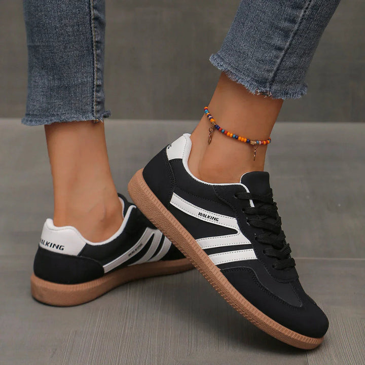 Magda | Sneakersy Damskie Niskie Sznurowane