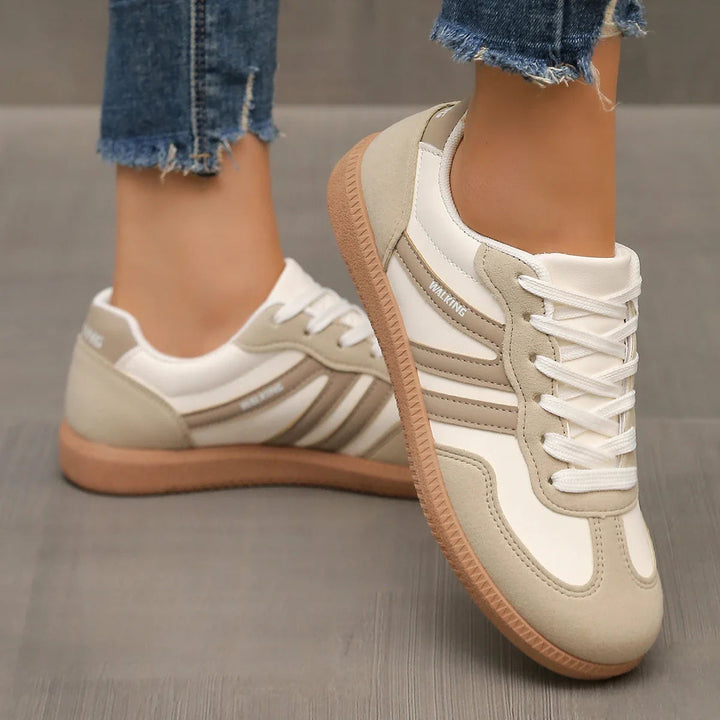 Magda | Sneakersy Damskie Niskie Sznurowane