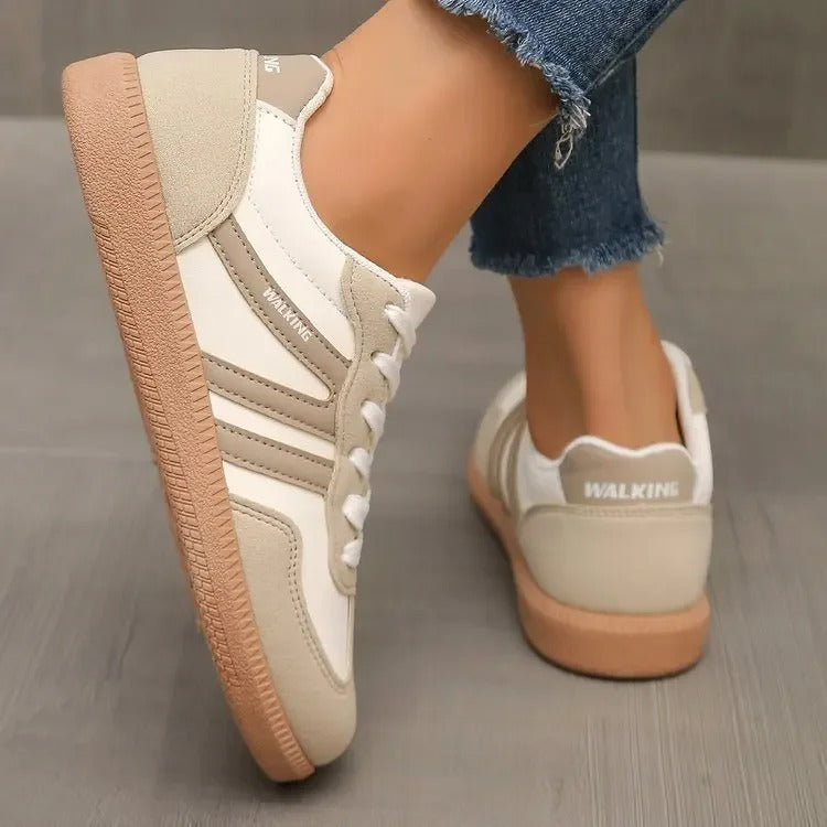Magda | Sneakersy Damskie Niskie Sznurowane