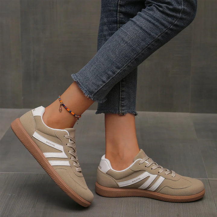 Magda | Sneakersy Damskie Niskie Sznurowane
