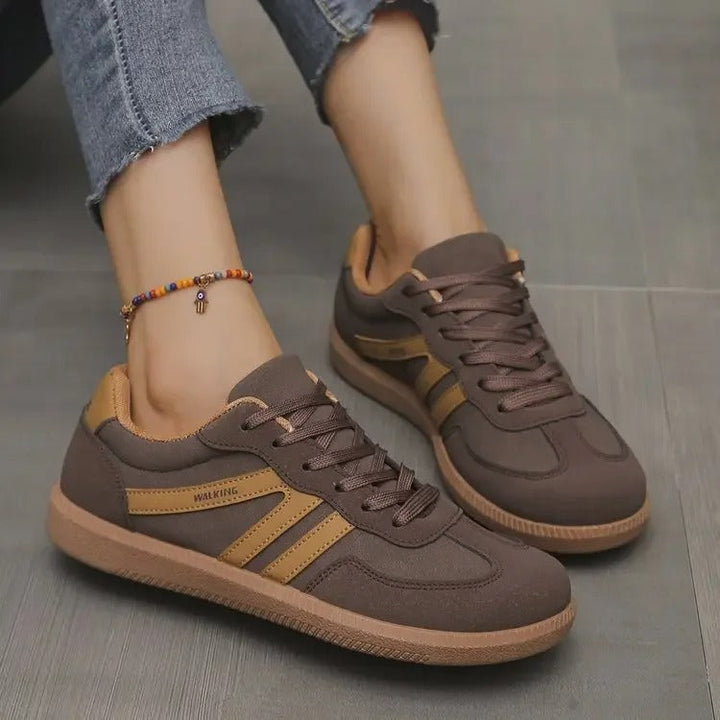 Magda | Sneakersy Damskie Niskie Sznurowane