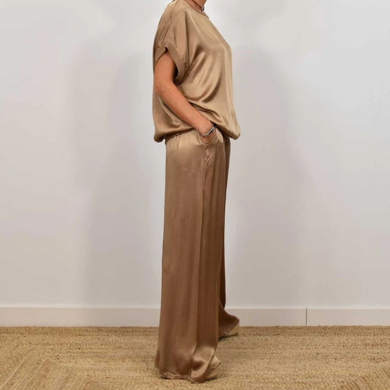 Komplet Damski Elegancki Dwuczęściowy