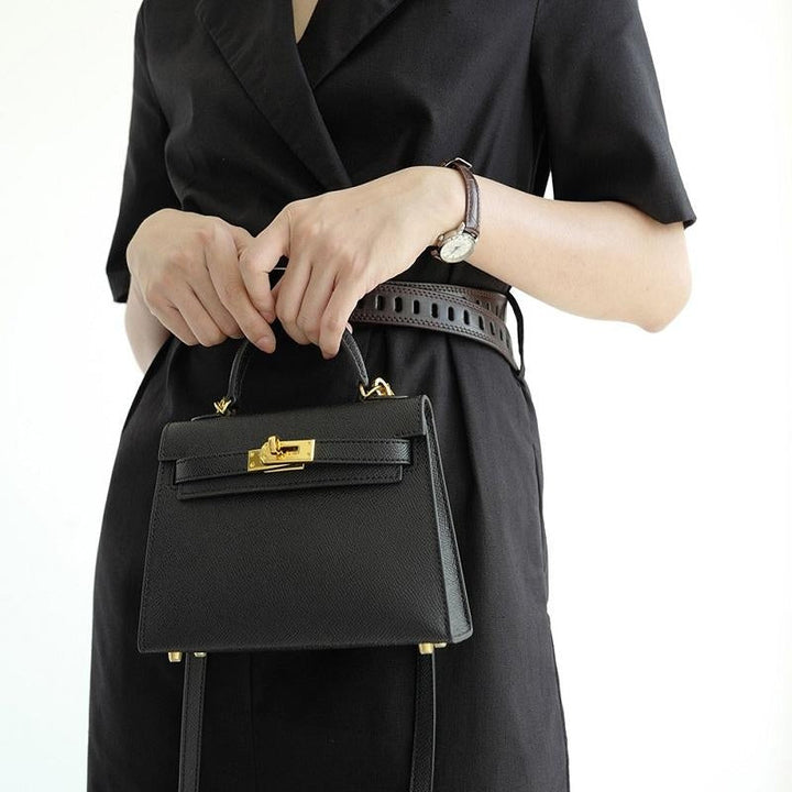 Colette | Elegancka Torebka Z Klapką I Zapięciem Obrotowym