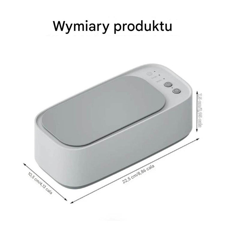 Ultradźwiękowa Myjka Do Biżuterii, Zegarków I Okularów Z Timerem
