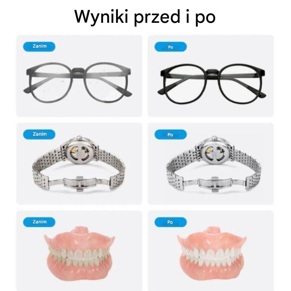Ultradźwiękowa Myjka Do Biżuterii, Zegarków I Okularów Z Timerem