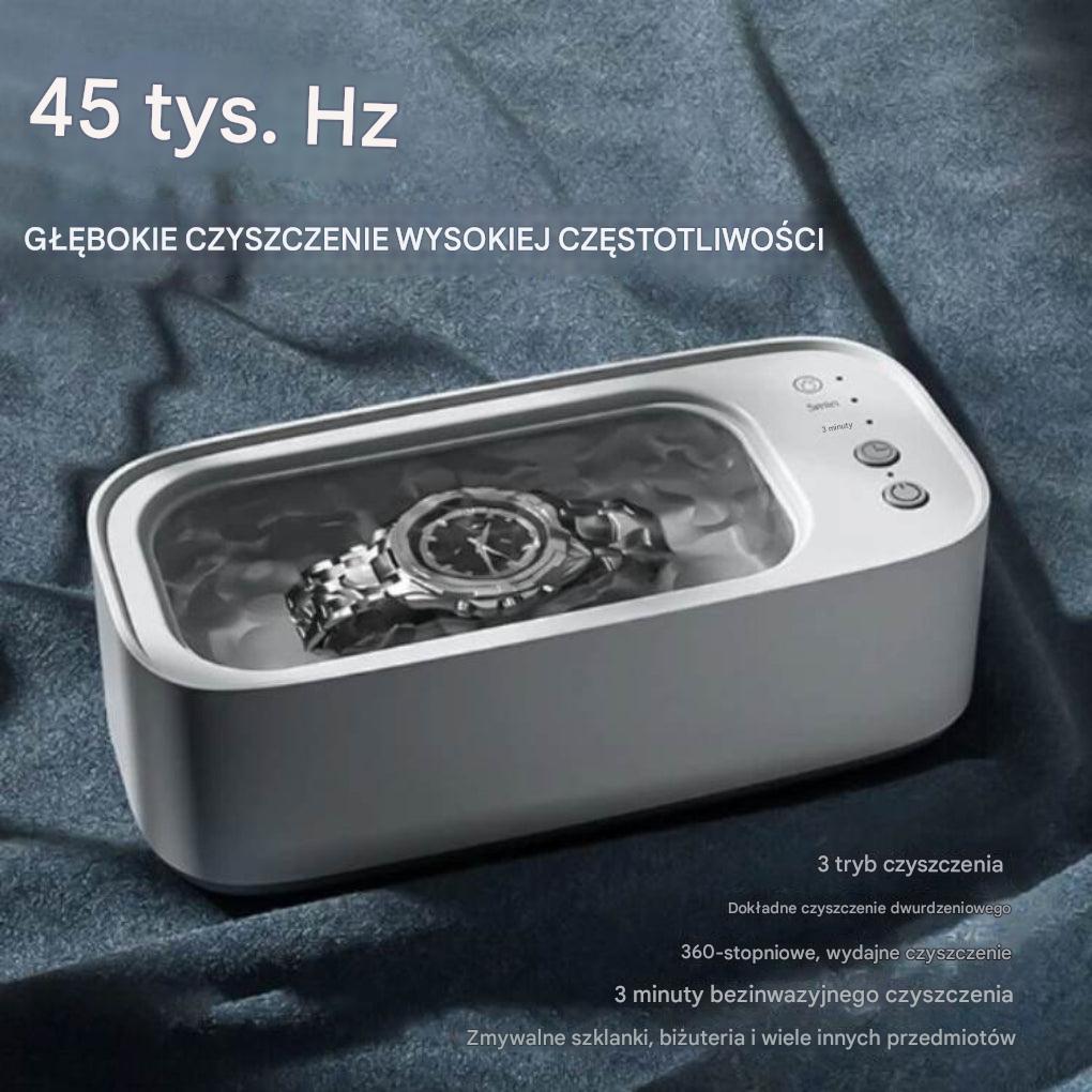 Ultradźwiękowa Myjka Do Biżuterii, Zegarków I Okularów Z Timerem