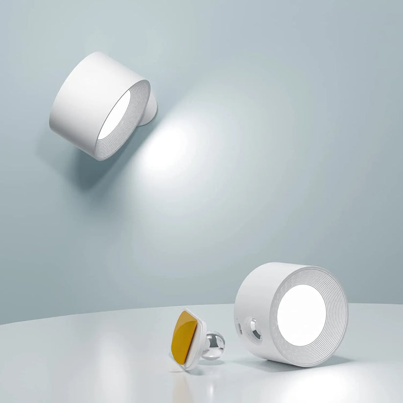 Bezprzewodowa Lampa Ścienna LED Z Regulacją Kierunku Światła